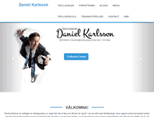 Tablet Screenshot of danielkarlsson.com